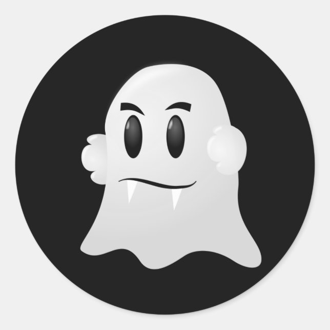 Halloween Ghost Stickers (Vorderseite)