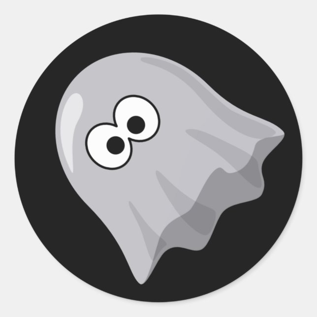 Halloween Ghost Stickers (Vorderseite)