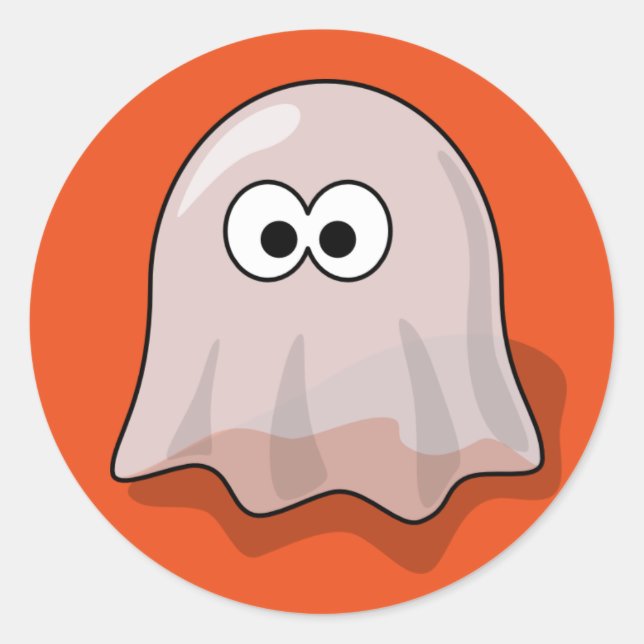 Halloween Ghost Stickers (Vorderseite)