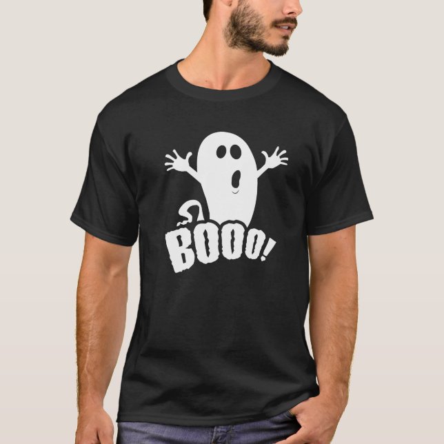 Halloween Ghost T - Shirt (Vorderseite)