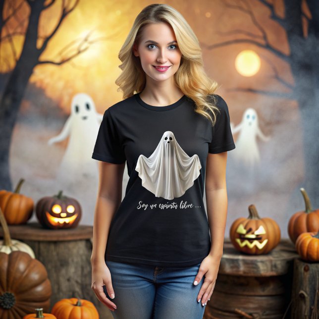 Halloween Ghost T-Shirt (Von Creator hochgeladen)