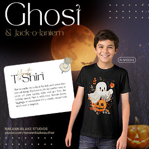 Halloween Ghost und Jack-o-Laterne Jugend-T - Shir Tri-Blend Shirt