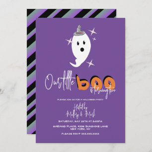 Halloween Ghost unsere kleine Boo-Einladung Einladung