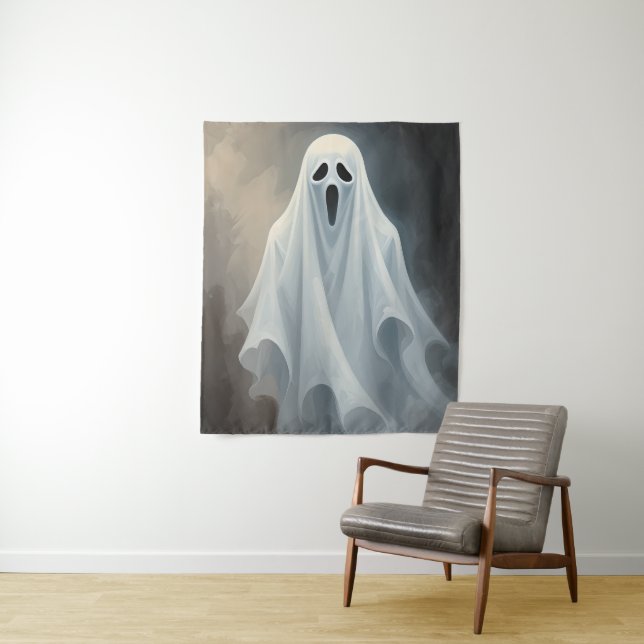 Halloween Ghost Wandteppich (Beispiel)