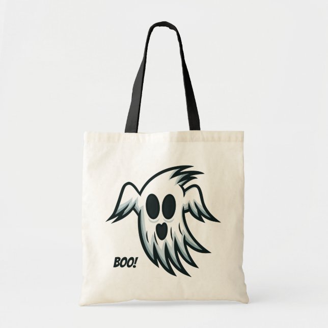 Halloween Ghost-Zolltaschen Tragetasche (Vorne)