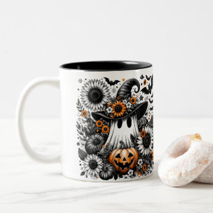 Halloween Ghost Zweifarbige Tasse
