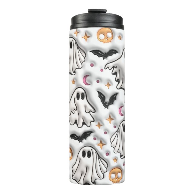 Halloween Ghosts & Goblins Tumbler Thermosbecher (Vorderseite)