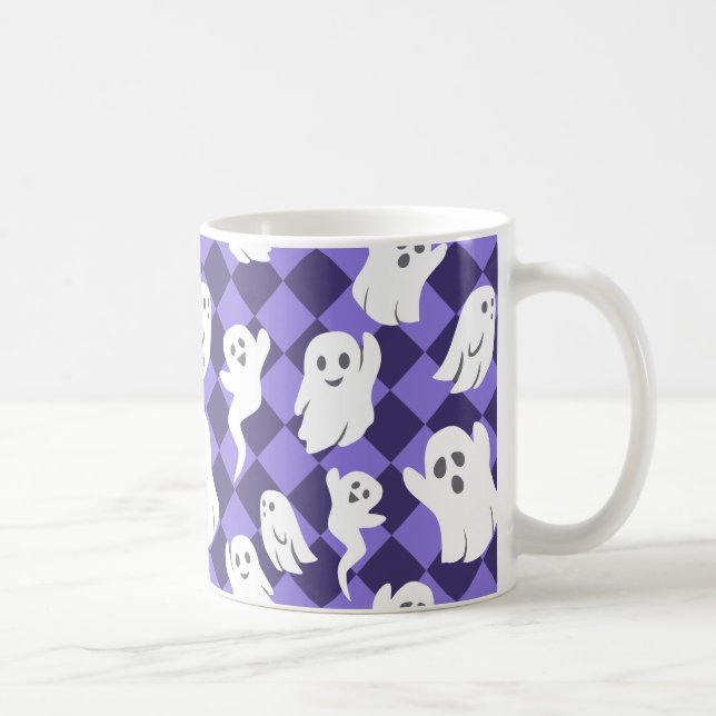 Halloween Ghosts Kaffeetasse (Rechts)
