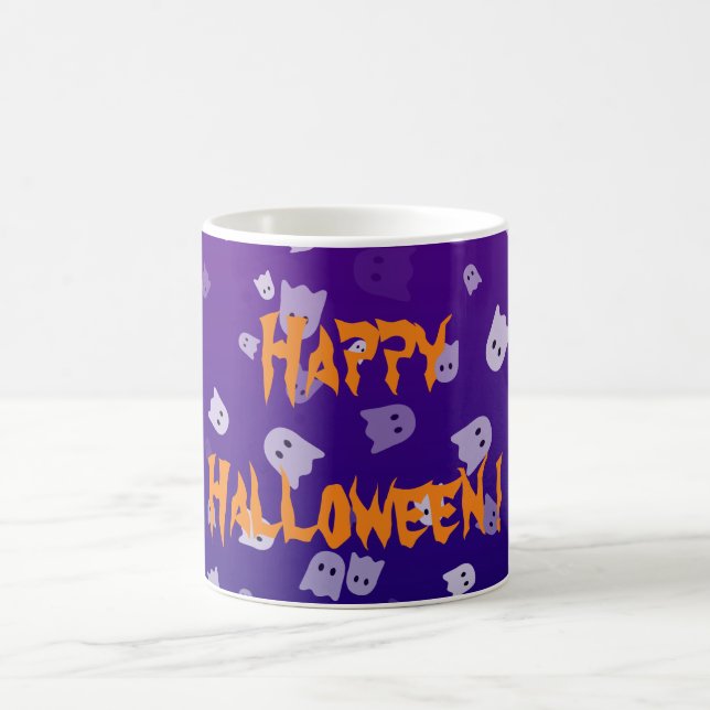 Halloween Ghosts Kaffeetasse (Mittel)