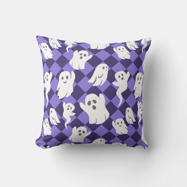 Halloween Ghosts Kissen (Vorderseite)
