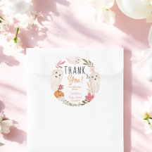 Halloween Ghosts Niedliche Babydusche Danke