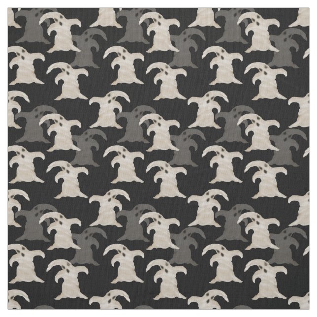 Halloween Ghosts Pima Baumwolle (54" Breite) Stoff (Muster)