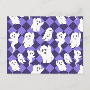 Halloween Ghosts Postkarte