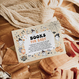 Halloween Ghosts Pumpkins Bücher für Baby Begleitkarte