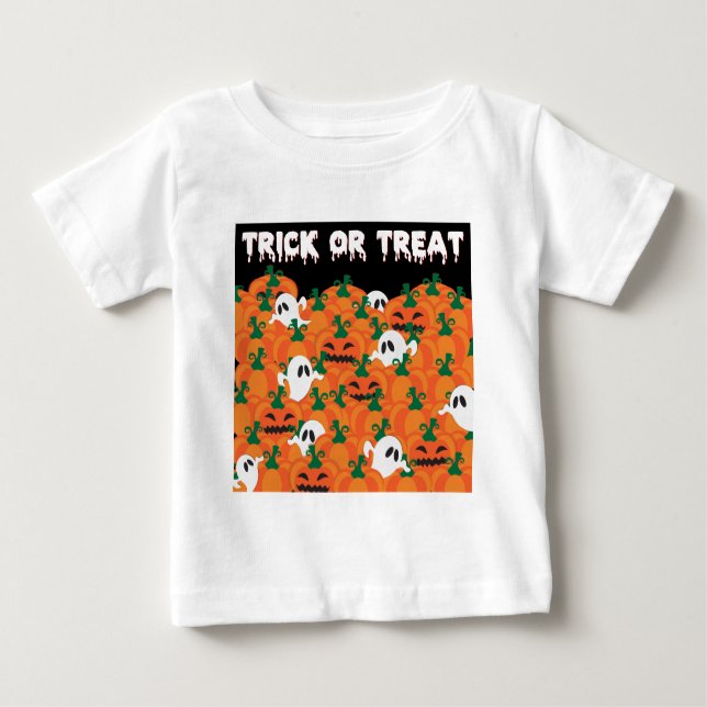 Halloween Ghosts Spuk Pumpkin Baby T-shirt (Vorderseite)