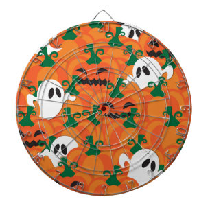 Halloween Ghosts Spuk Pumpkin Dartscheibe