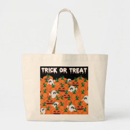 Halloween Ghosts Spuk Pumpkin Jumbo Stoffbeutel