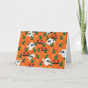 Halloween Ghosts Spuk Pumpkin Karte