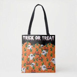 Halloween Ghosts Spuk Pumpkin Patch Große Tasche