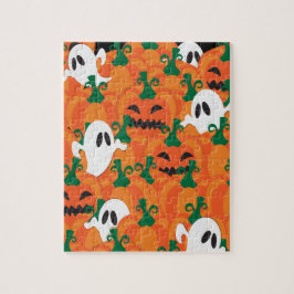 Halloween Ghosts Spuk Pumpkin-Patch Puzzle