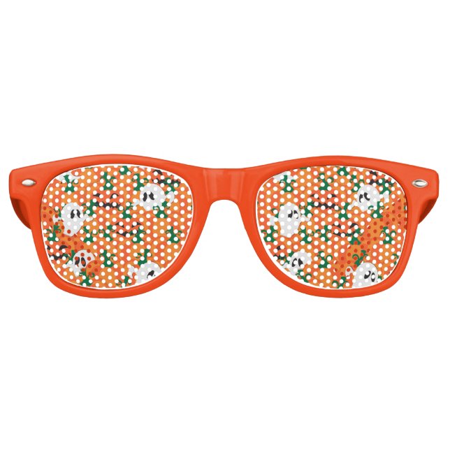 Halloween Ghosts Spuk Pumpkin Sonnenbrille (Vorderseite)