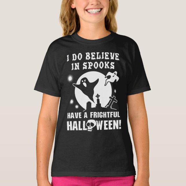 Halloween Ghosts T-Shirt (Vorderseite)