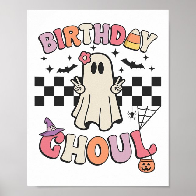 Halloween Ghoul Bday Party Jubiläum Wo Poster (Vorne)