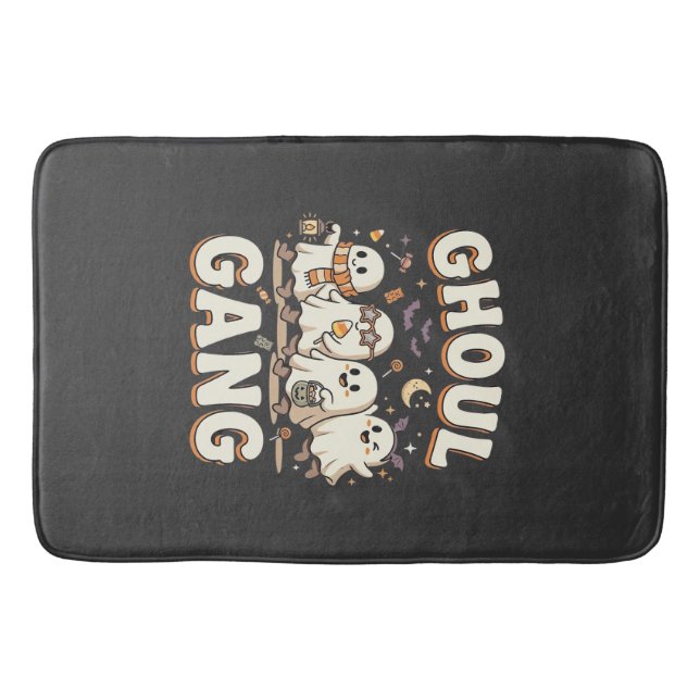 Halloween-Ghoul-Gang Badematte (Vorderseite)