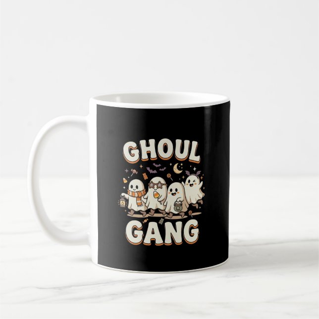Halloween-Ghoul-Gang Kaffeetasse (Links)