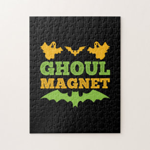 Halloween Ghoul Magnet Geburtstag Puzzle