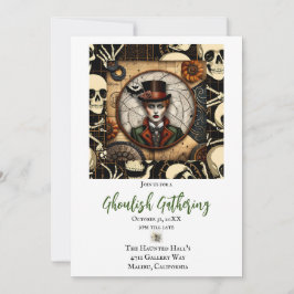 Halloween Ghoulish Ansammlung Party