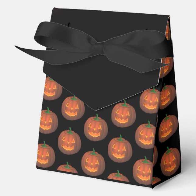 Halloween Gift Bags Jack-O-Lantern Candy Boxes Geschenkschachtel (Vorderseite)