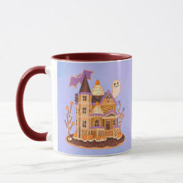 Halloween Gingerbread Spuk House Tasse