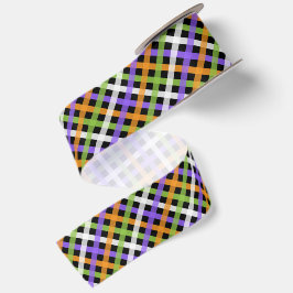 Halloween Gingham 1.2 Satinband