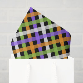 Halloween Gingham 1.2 Seidenpapier