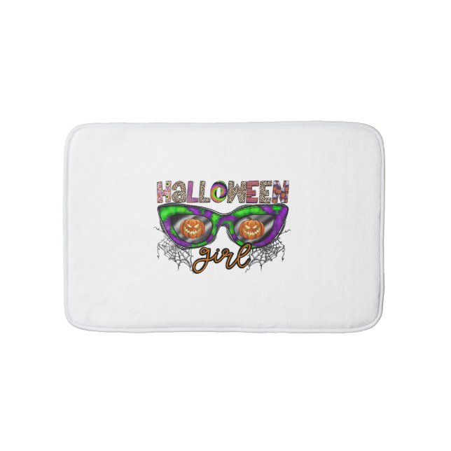 Halloween Girl Badematte (Vorderseite)
