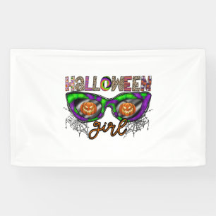 Halloween Girl Banner
