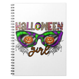 Halloween Girl Notizblock