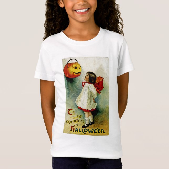 Halloween Girl T-Shirt (Vorderseite)