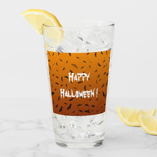 Halloween Glas (Vorderseite Ice)