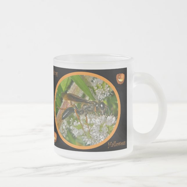 Halloween-Glas-Tasse Varieté-Set Mattglastasse (Rechts)