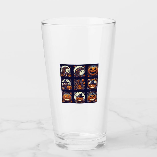 Halloween Glass Cup Glas (Vorderseite)