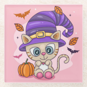 Halloween Glasuntersetzer