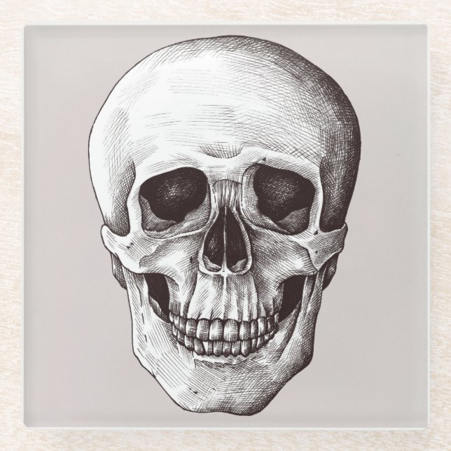 Halloween Glasuntersetzer (Vorderseite)