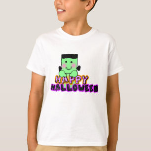 Halloween glückliches frankenstein T-Shirt