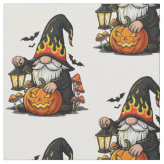 Halloween-Gnom-Fabric Stoff