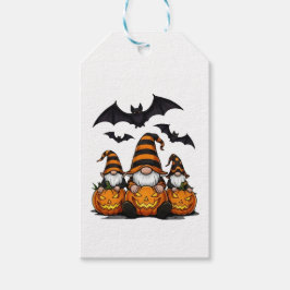 Halloween-Gnom-Geschenk-Anhänger Geschenkanhänger