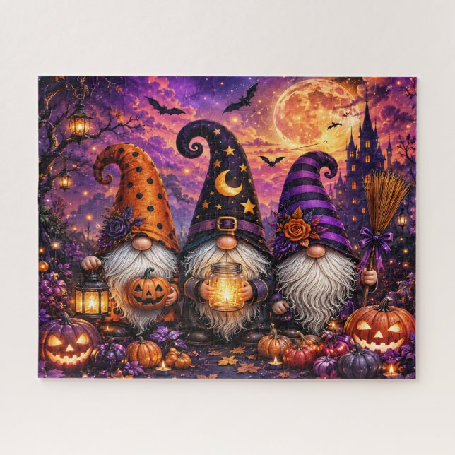 Halloween-Gnom-Jigsaw-Puzzle Puzzle (Horizontal)