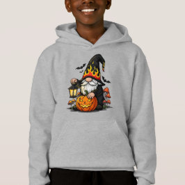 Halloween-Gnom-Kinder-Pullover-Kapuzenpullover Hoodie