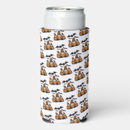 Halloween-Gnom-Koozie Selters Dosenkühler